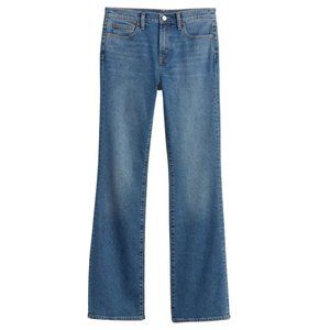 Women's GAP Curvy Perfect Boot Jeans | Size 32 | Light Indigo Wash
